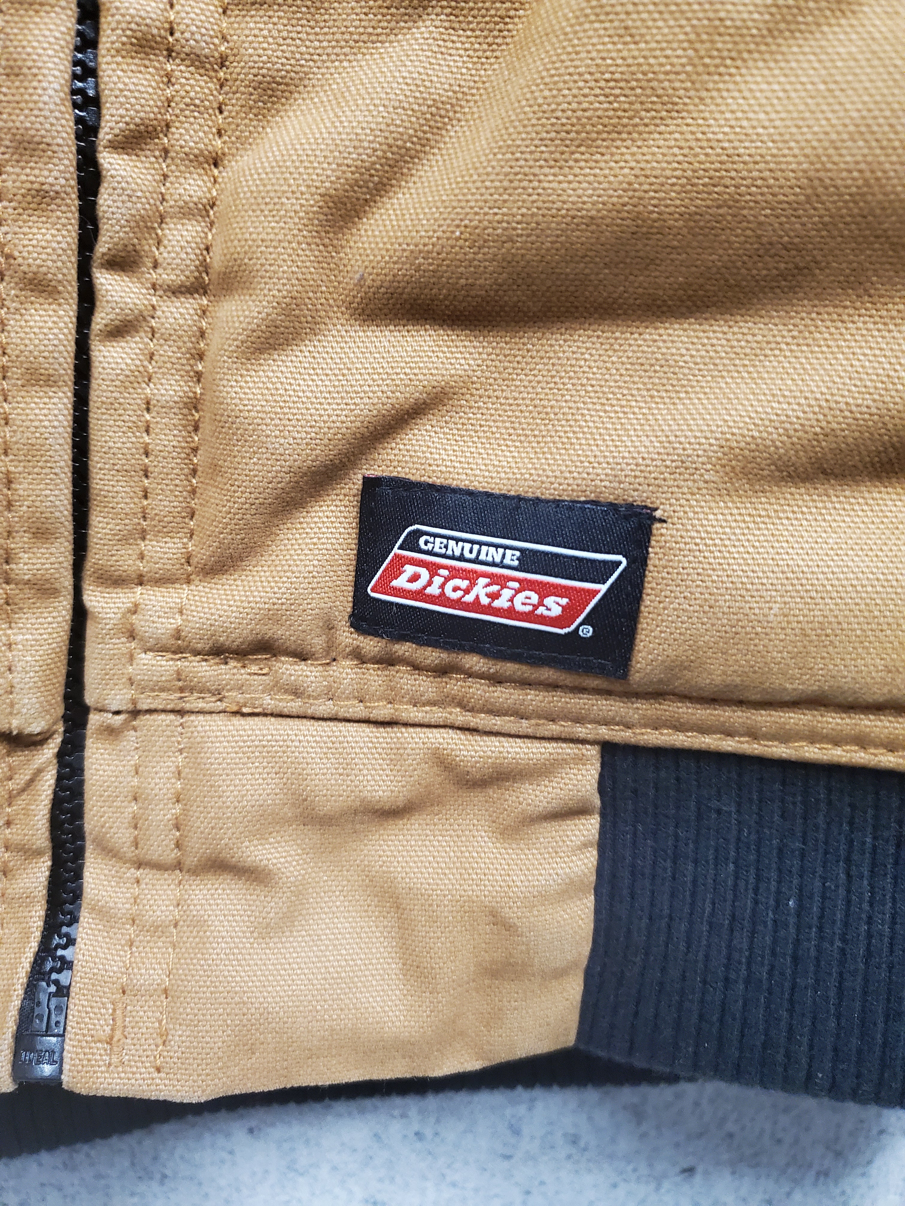 Kids Dickies Work Wear Jacket Size XL 16 18 Ragstop