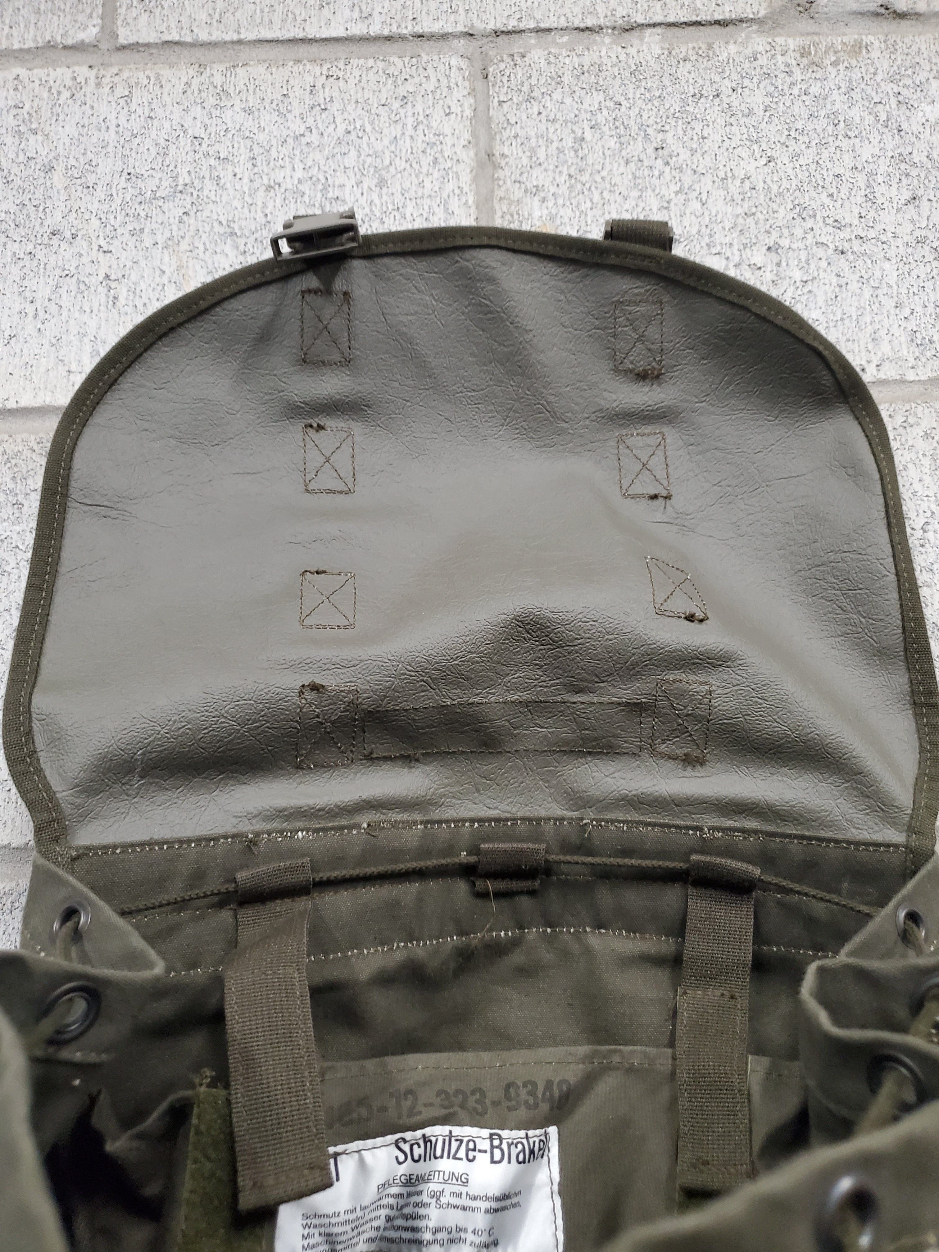 German Army Mountain Rucksack Bag Backpack Olive Green Ragstop